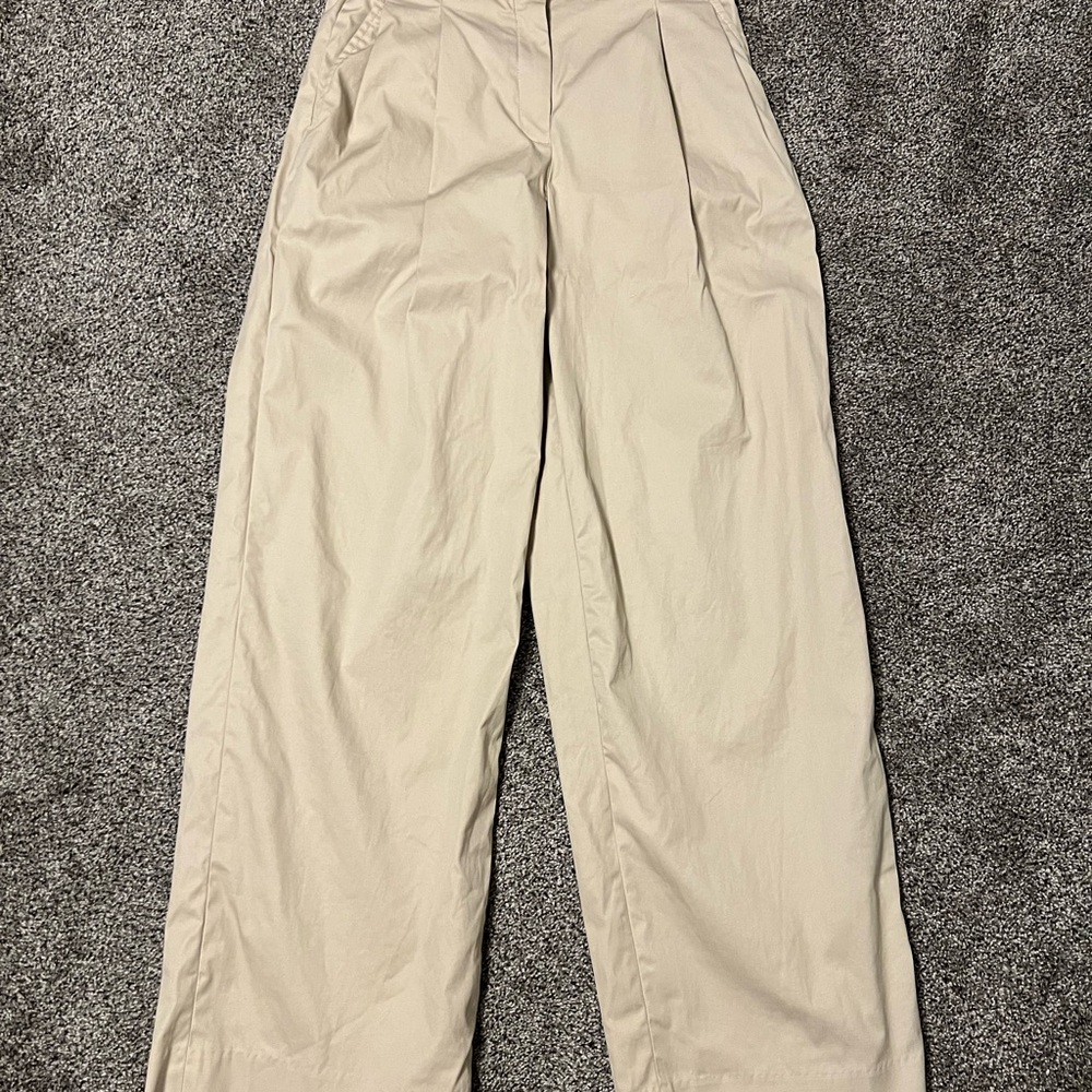 Aritzia Babaton beige trousers